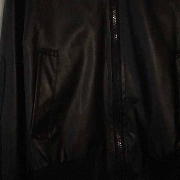 Last Kiss pleather jacket size 3XL - Picture 3 of 7